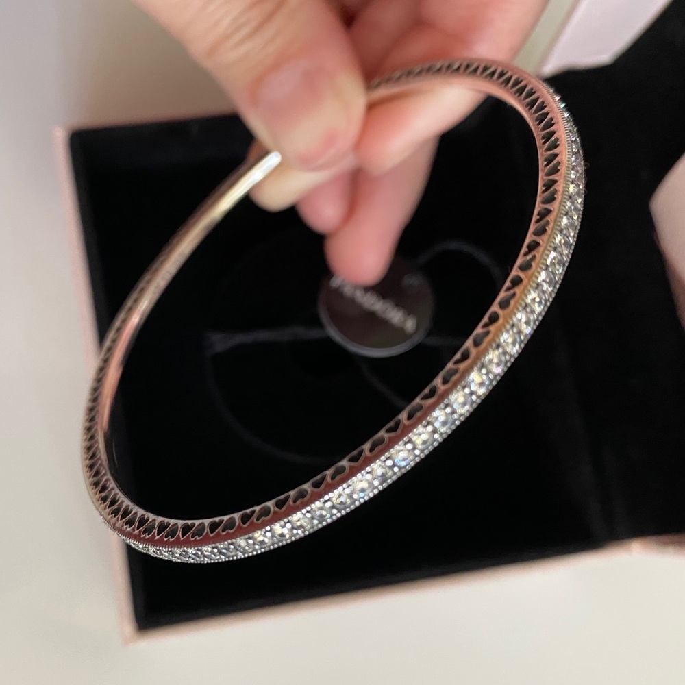 Pandora Twinkling forever bangle